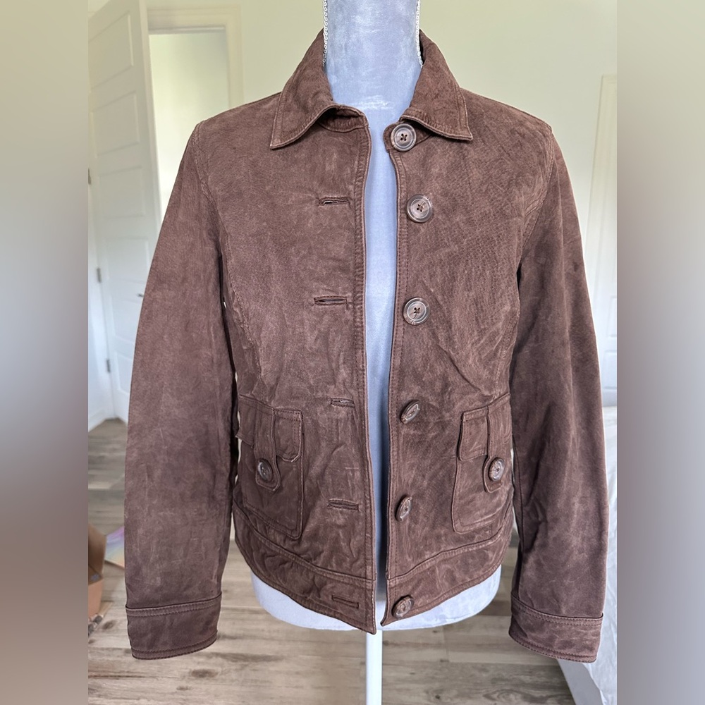 Vintage Cherokee Suede Leather Jacket